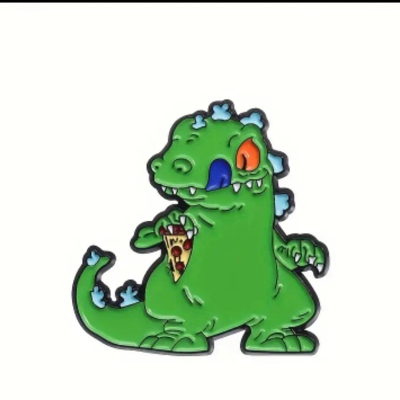 Rugrats Reptar Enamel Pin Nickelodeon Cartoon - Picture 2 of 4